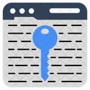 Web Access Key Website Secure Website Icon