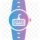 Keyboad Smartwatch Wristwatch Icon