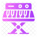 Keyboard Melody Musical Icon