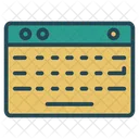 Computer Keyboard Type Icon