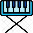 Keyboard Music And Multimedia Musical Instrument Icon
