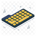 Keyboard Input Device Computer Accessory 아이콘