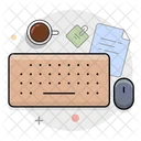 Keyboard Mouse Office Icon