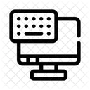 Keyboard Typing Input Icon