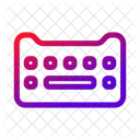 키보드 전자제품 수리 아이콘