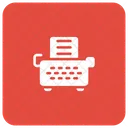 Keyboard Text Typewriter Icon