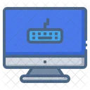 Keyboard Monitor Screen Icon