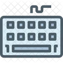Keyboard Wire Input Icon