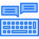 Keyboard Comment Message Icon