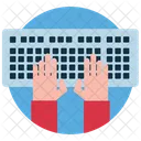 Keyboard Typing Computer Device Icon