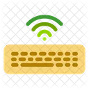 Flat Wifi Internet Icon