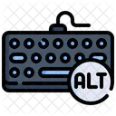 Alt Alternate Keyboard Button Icon