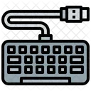 Keyboard Cable Keyboard Wire Wire Keyboard Icon