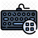 Dashboard Hardware Keyboar Icon