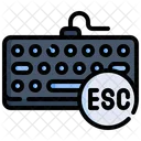 Escape Keyboard Button Computer Hardware Icon