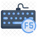 Keyboard F 5  Icon