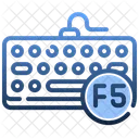 Keyboard F 5  Icon