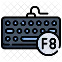 F Function Keyboard Button Icon