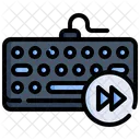Fast Forward Advance Keyboard Button Icon