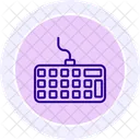 Keyboard Color Circle Icon Icon