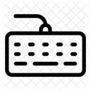 Keyboard Typing Input Icon