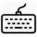 Keyboard Typing Input Icon
