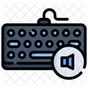 Mute Volume Keyboard Button Icon