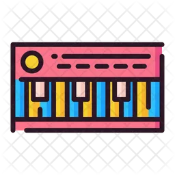 Keyboard Piano  Icon