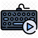 Right Computer Hardware Keyboard Icon