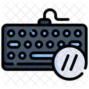 Slash Keyboard Button Computer Hardware Icon