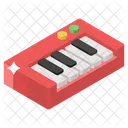 Piano Electrical Instrument Keyboard Synthesizer Icon