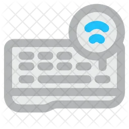 Keyboard Wifi  Icon