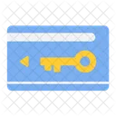 Lock Security Card Icon