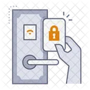 Keycard Door Lock Icon