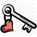 Keychain Lock Keyring Icon