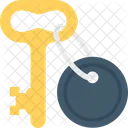Key Keychain Keyring Icon