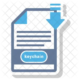 Keychain file  Icon