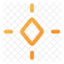 Keyframe Align Center Keyframe Tape Recording Icon