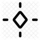 Keyframe Align Center Icon