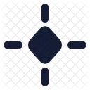 Keyframe Align Center Icon