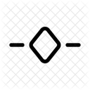 Keyframe Align Horizontal Icon