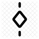 Keyframe Align Vertical Icon