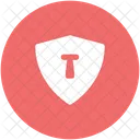 Keyhole Shield Security Icon