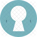 Keyhole Password Secure Icon
