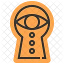 Keyhole Find Spy Icon