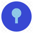 Keyhole circle  Icon