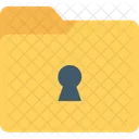 Keyhole Folder Data Icon