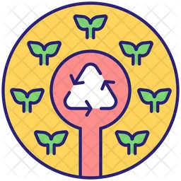 Keyhole garden  Icon