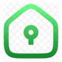 Keyhole Home  Icon