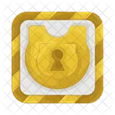 Keyhole Lock Security Icon